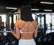 Poliana Matei, în sala de fitness