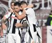 Ovidiu Bic, felicitat după golul cu Rapid/ foto: Cristi Preda (GSP)