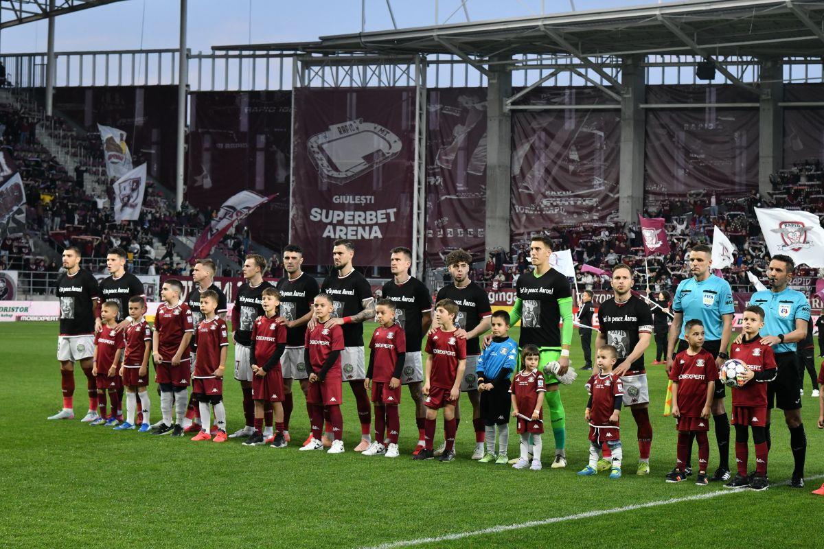 Marcatorul din Rapid - U Cluj a avut de transmis un mesaj: „Am văzut că lumea a început să vorbească”