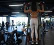 Poliana Matei, în sala de fitness