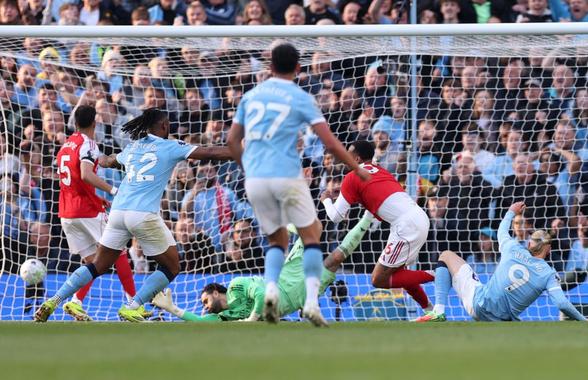 GAME ON! Manchester City a bătut-o pe Arsenal și finalul sezonului în Premier League devine dramatic