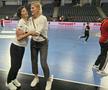 Sandrine Mariot (stânga) și Carmen Amariei (dreapta)