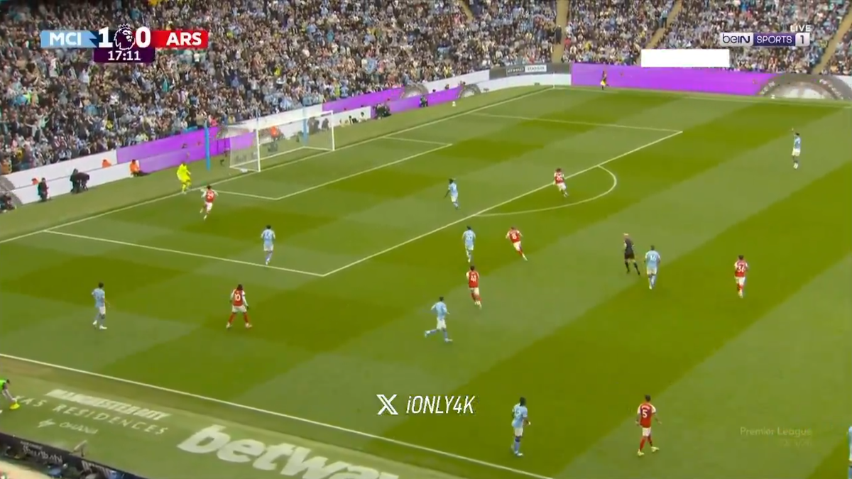 Gafa lui Donnarumma în Manchester City - Arsenal