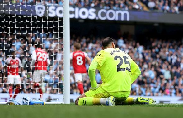 Ce-ai făcut, Gigi?! » Donnarumma, gafă cum rar se poate vedea, în meciul de titlu cu Arsenal