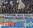 Mesajele rasiste afișate de suporterii olteni