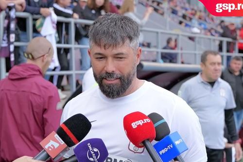 Ovidiu Herea, la un eveniment Old Boys în Giulești