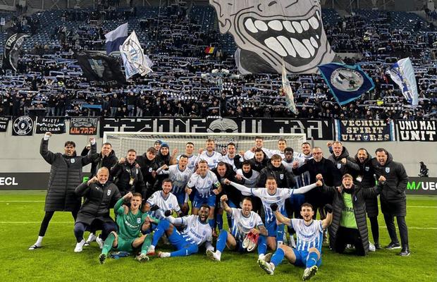 Acțiune în premieră pregătită de suporterii Universității Craiova la meciul cu Rapid