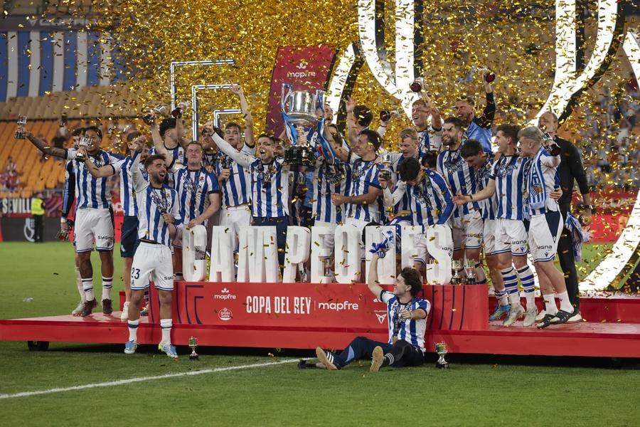 Real Sociedad, câștigătoarea Cupei Spaniei Record stabilit în Cupei Spaniei » S-a întâmplat prima dată în istoria de 123 de ani!