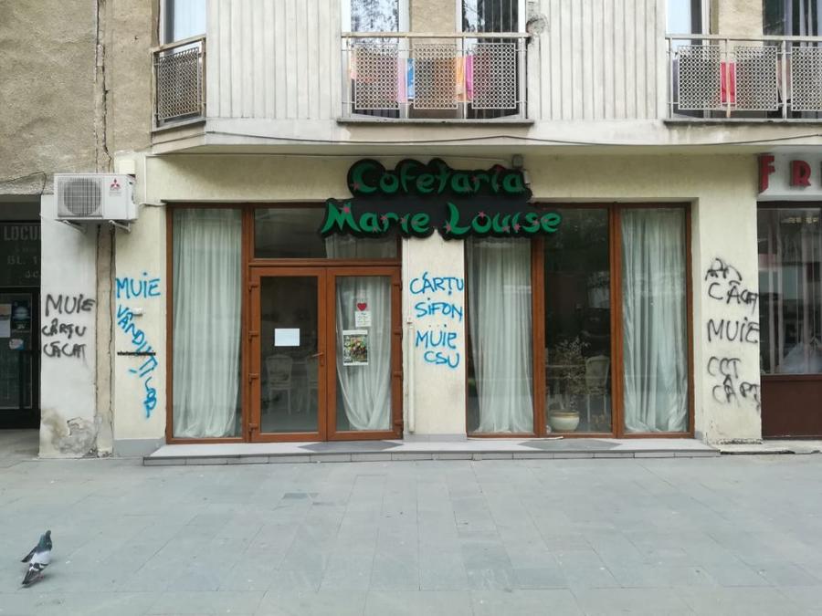 Reacția lui Sorin Cârțu, după ce i-a fost vandalizată cofetăria: „Se pare că a fost acolo și copilul lui Claudiu Niculescu. A sunat-o pe nevastă-mea!”