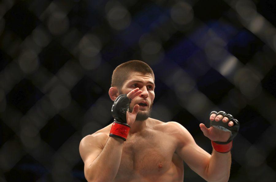 Khabib Nurmagomedov la UFC 242 // sursă foto: Guliver/gettyimages Momente grele pentru familia Nurmagomedov » Tatăl lui Khabib, în stare critică din cauza COVID-19