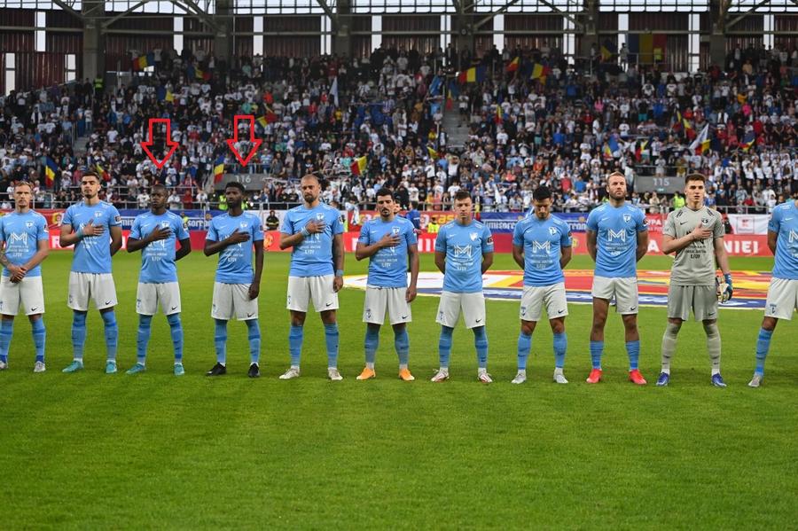 FINALA CUPEI. Un român nu a dus mâna la inimă în momentul intonării imnului. Portughezii Tavares și Marcelo Lopes, da!
