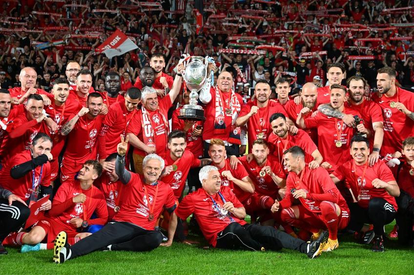 Sepsi câștigă primul trofeu din istorie, după 2-1 cu FC Voluntari în finala Cupei României de pe Giulești! MVP: Marius Ștefănescu, extrema în vârstă de 23 de ani a covăsnenilor reușind o „dublă” în prima repriză.