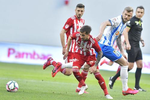 Eder Gonzalez, în semifinala cu CSU Craiova // foto: Imago Images