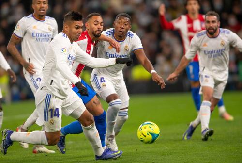 David Alaba (28 de ani), fundașul central de la Real Madrid, s-a recuperat după accidentarea suferită în prima manșă a semifinalelor Champions League cu Manchester City/ foto: Imago Images