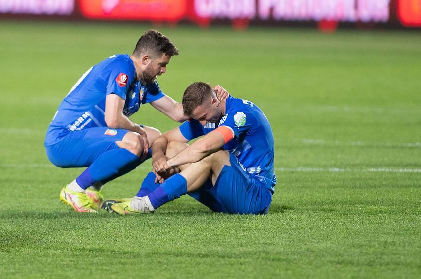 Chindia a retrogradat direct în Liga 2. Daniel Popa, 27 de ani, atacantul târgoviștenilor, a acuzat situația financiară a echipei.
