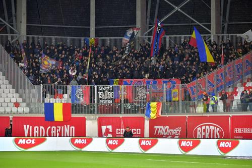 FCSB este echipa cu cea mai bună medie de spectatori în acest sezon