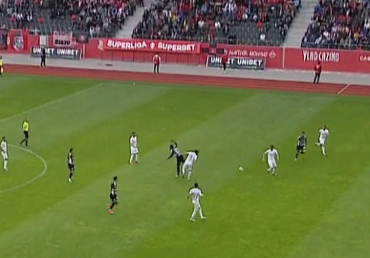Gol Ovidiu Bic în Hermannstadt - U Cluj