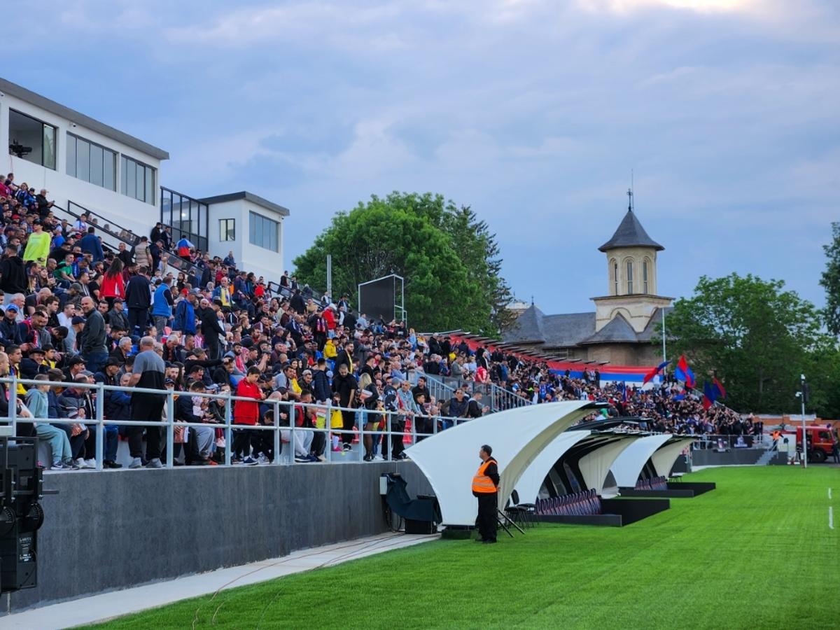 Stadionul „Eugen Popescu” Târgoviște la Chindia - FC Voluntari
