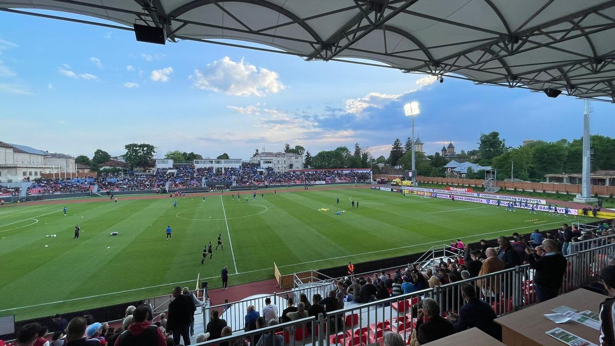 Stadionul „Eugen Popescu” Târgoviște la Chindia - FC Voluntari