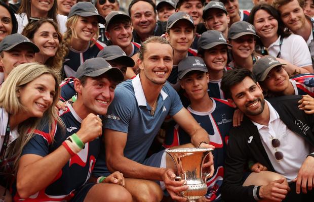 Alexander Zverev, din nou rege la Roma! » Al șaselea titlu Masters din carieră