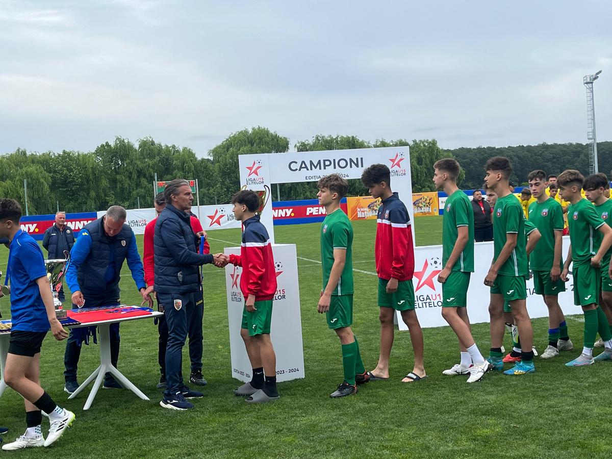 „Manita” la Buftea! FCSB a desființat-o pe CSA Steaua » Juniorii campioanei au făcut spectacol