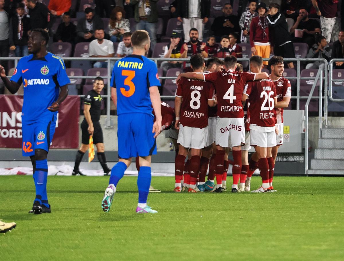 Darius Olaru explică ironiile îndreptate către Rapid: „Ne-au și motivat aceste lucruri”