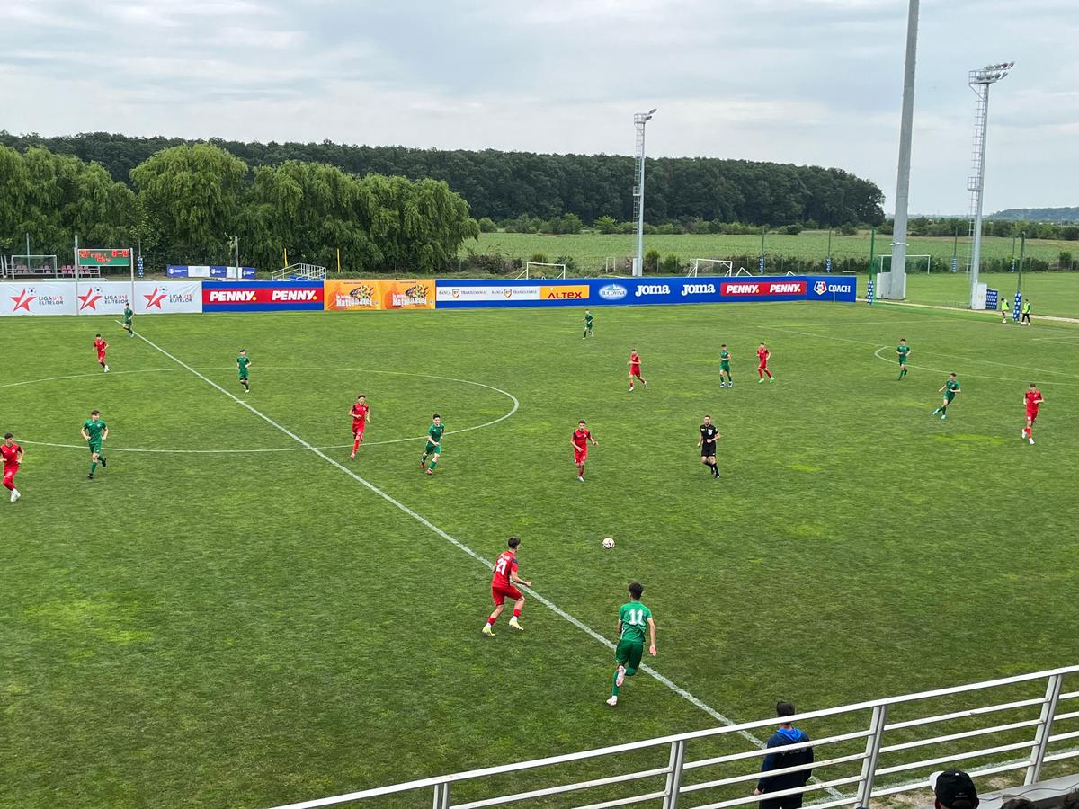 „Manita” la Buftea! FCSB a desființat-o pe CSA Steaua » Juniorii campioanei au făcut spectacol