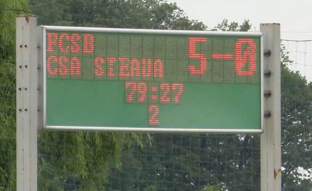 „Manita” la Buftea! FCSB a desființat-o pe CSA Steaua » Juniorii campioanei au făcut spectacol
