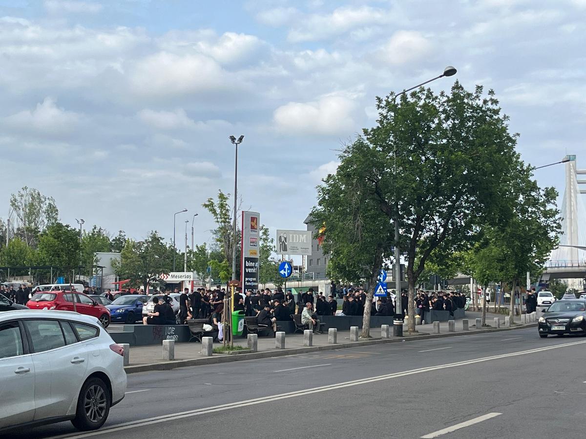 Rapid - FCSB, imagini înainte de meci
