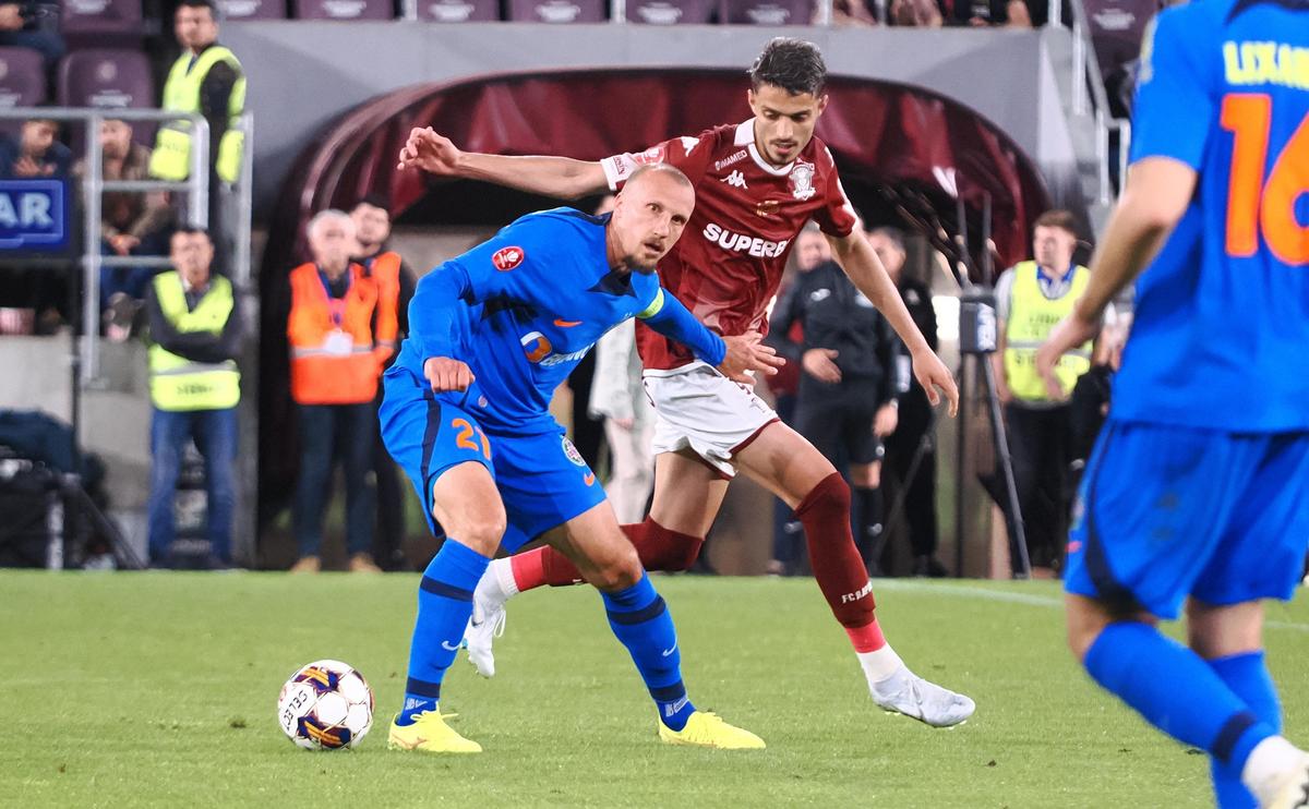 Darius Olaru explică ironiile îndreptate către Rapid: „Ne-au și motivat aceste lucruri”