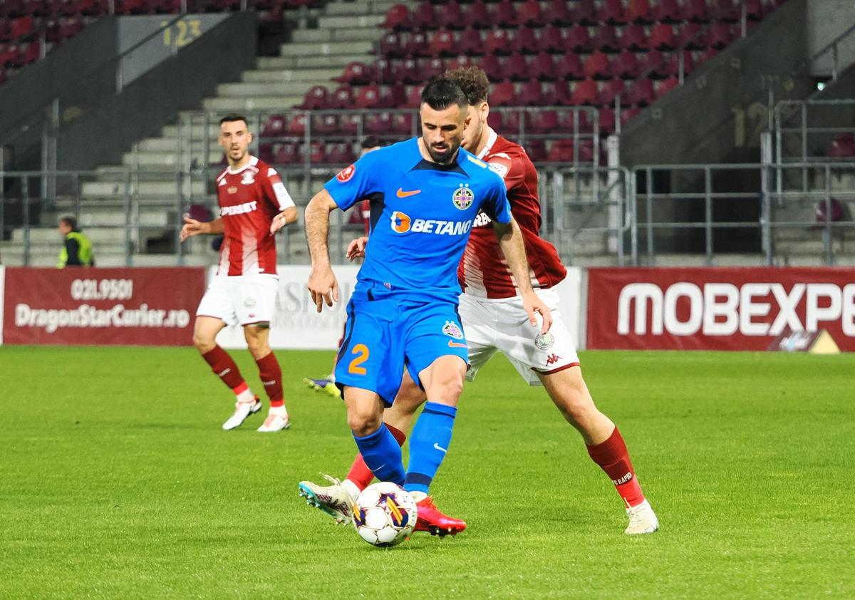 Darius Olaru explică ironiile îndreptate către Rapid: „Ne-au și motivat aceste lucruri”
