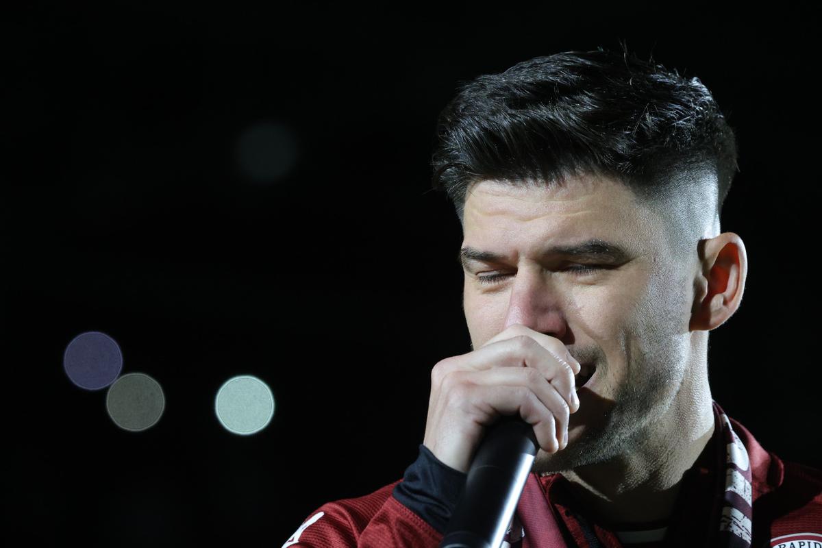 Cristian Săpunaru retragere, imagini de la final // foto: Ionuț Iordache (GSP)