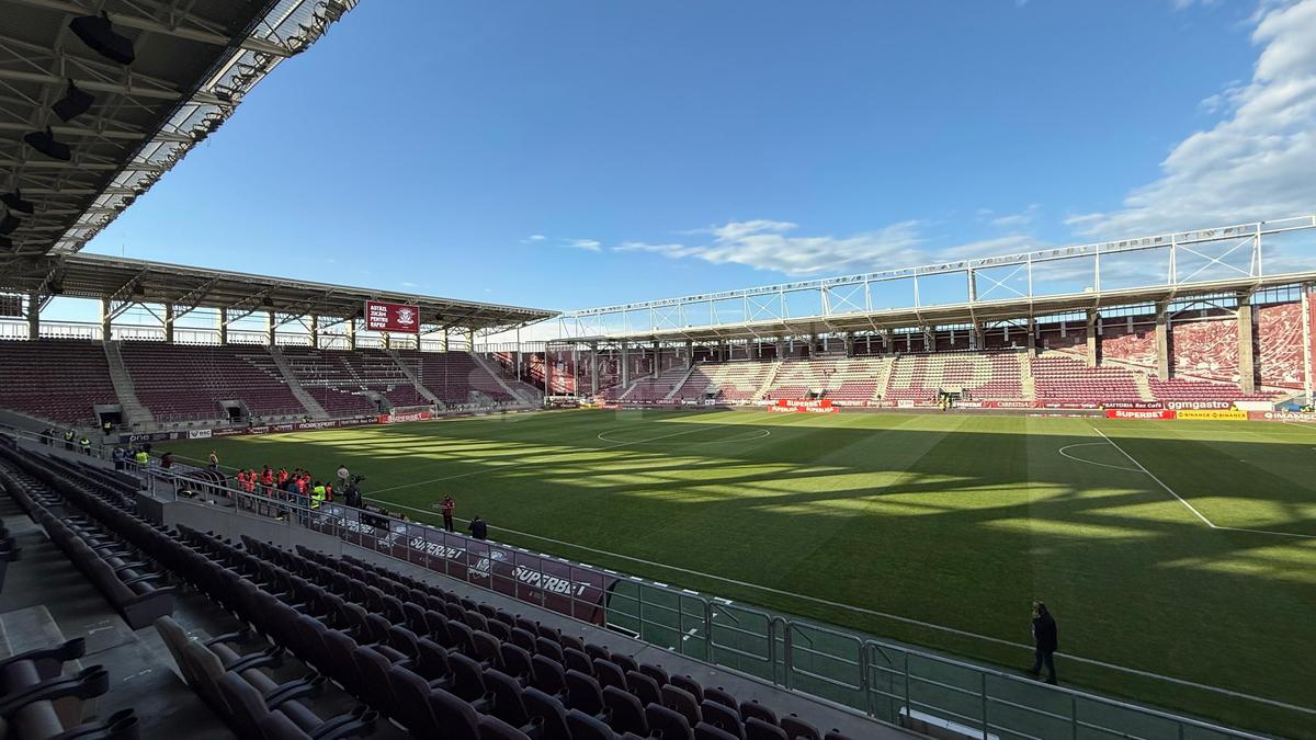 Imagini înainte de Rapid - CFR Cluj