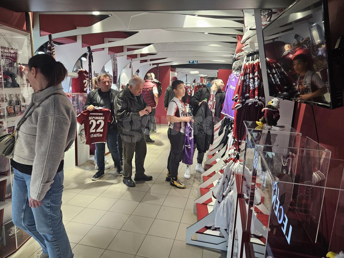 Imagini înainte de Rapid - CFR Cluj