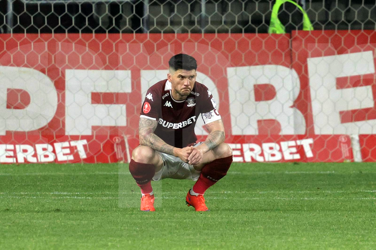 Săpunaru în Rapid - CFR Cluj, etapa 9 play-off // foto: Ionuț Iordache (GSP)