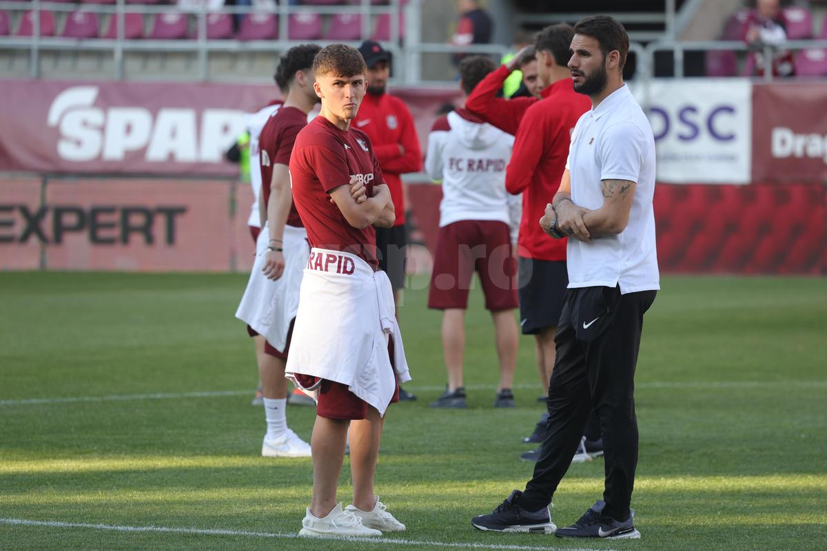 Imagini înainte de Rapid - CFR Cluj