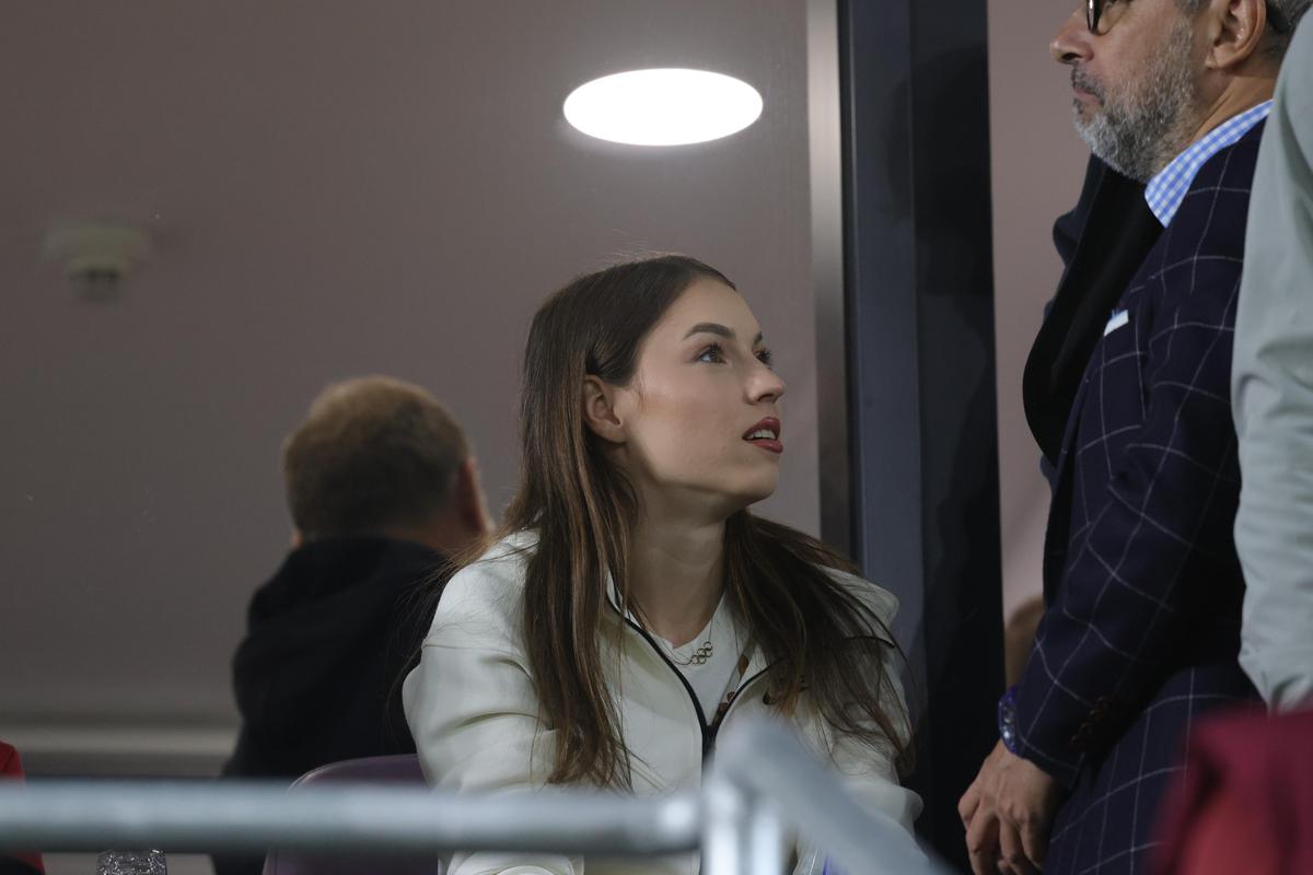 Maria Mihalache, prezentă la Rapid - CFR Cluj