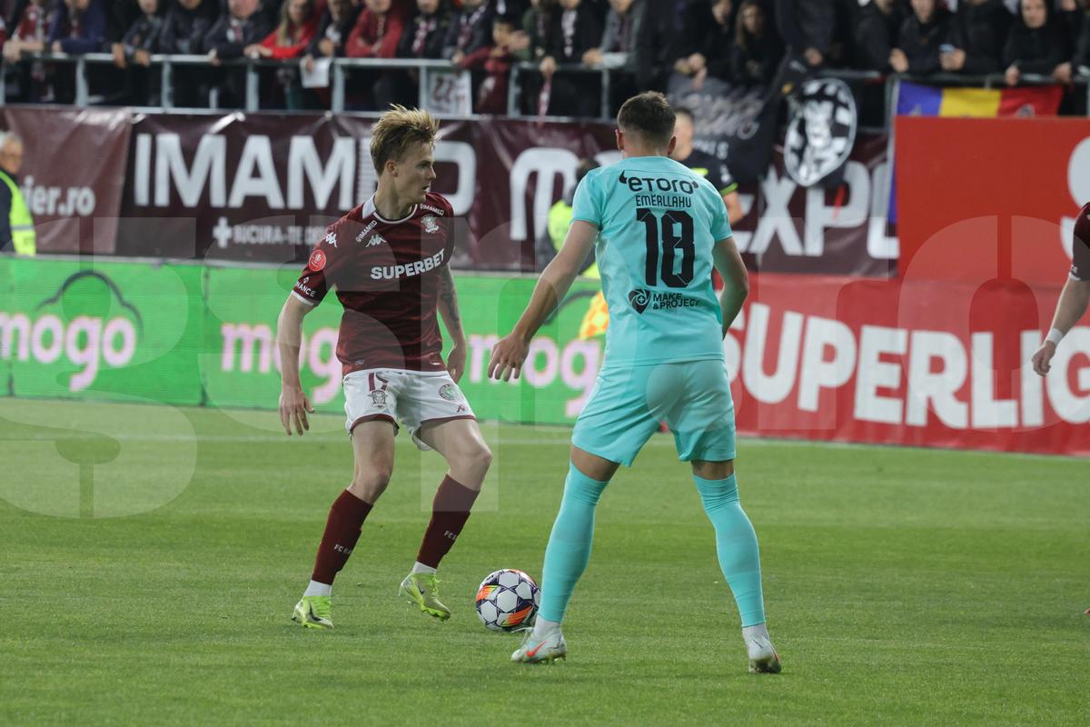 Rapid - CFR Cluj, etapa 9 play-off // foto: Ionuț Iordache (GSP)