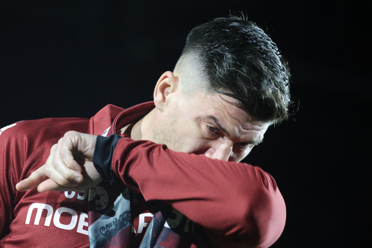 Cristian Săpunaru retragere, imagini de la final // foto: Ionuț Iordache (GSP)