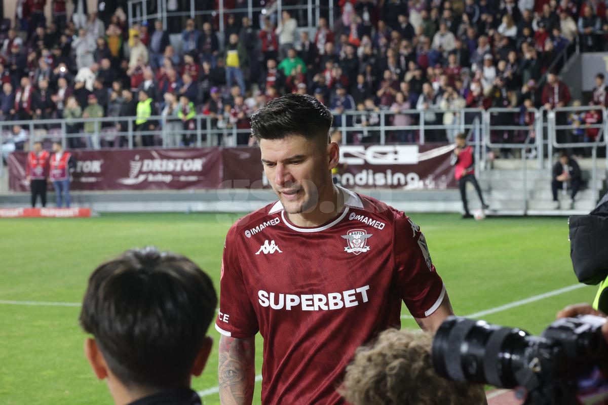 Cristi Săpunaru, ieșire emoționantă din scenă în Giulești » Cum a trăit momentele de final ale carierei de fotbalist