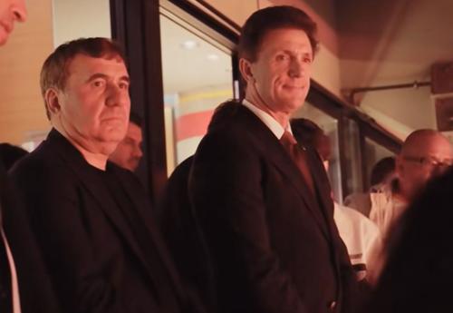 Gică Hagi și Gică Popescu, la meciul decisiv al celor de la Galata