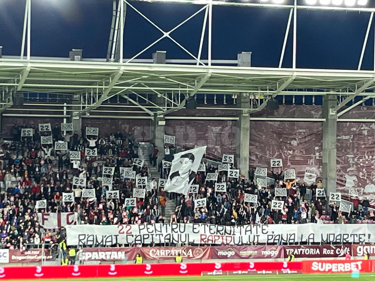 Cristian Săpunaru s-a retras! Discurs în lacrimi al fotbalistului: „Gata, s-a terminat” » Fanii Rapidului, la înălțime: „Ține minte, îți stă bine președinte!”