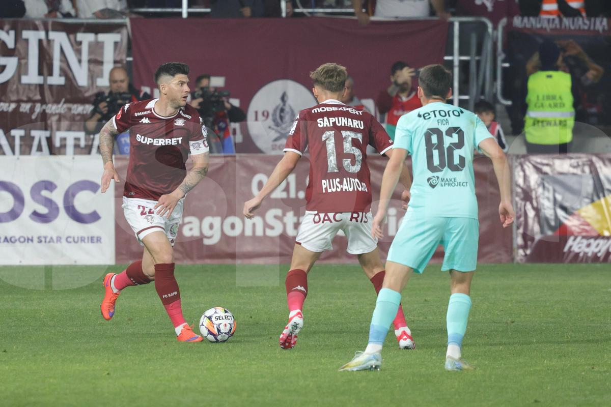 Rapid - CFR Cluj, etapa 9 play-off // foto: Ionuț Iordache (GSP)