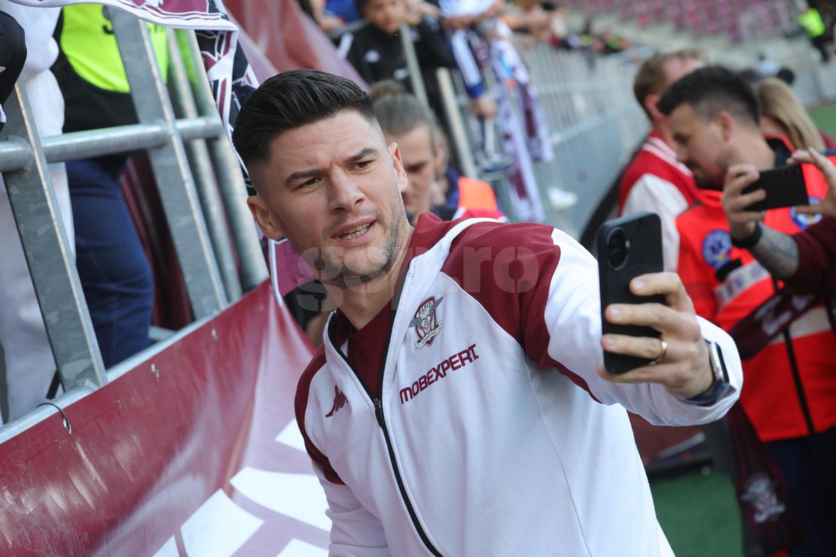Imagini înainte de Rapid - CFR Cluj