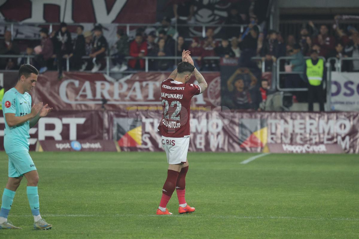 Cristi Săpunaru, ieșire emoționantă din scenă în Giulești » Cum a trăit momentele de final ale carierei de fotbalist