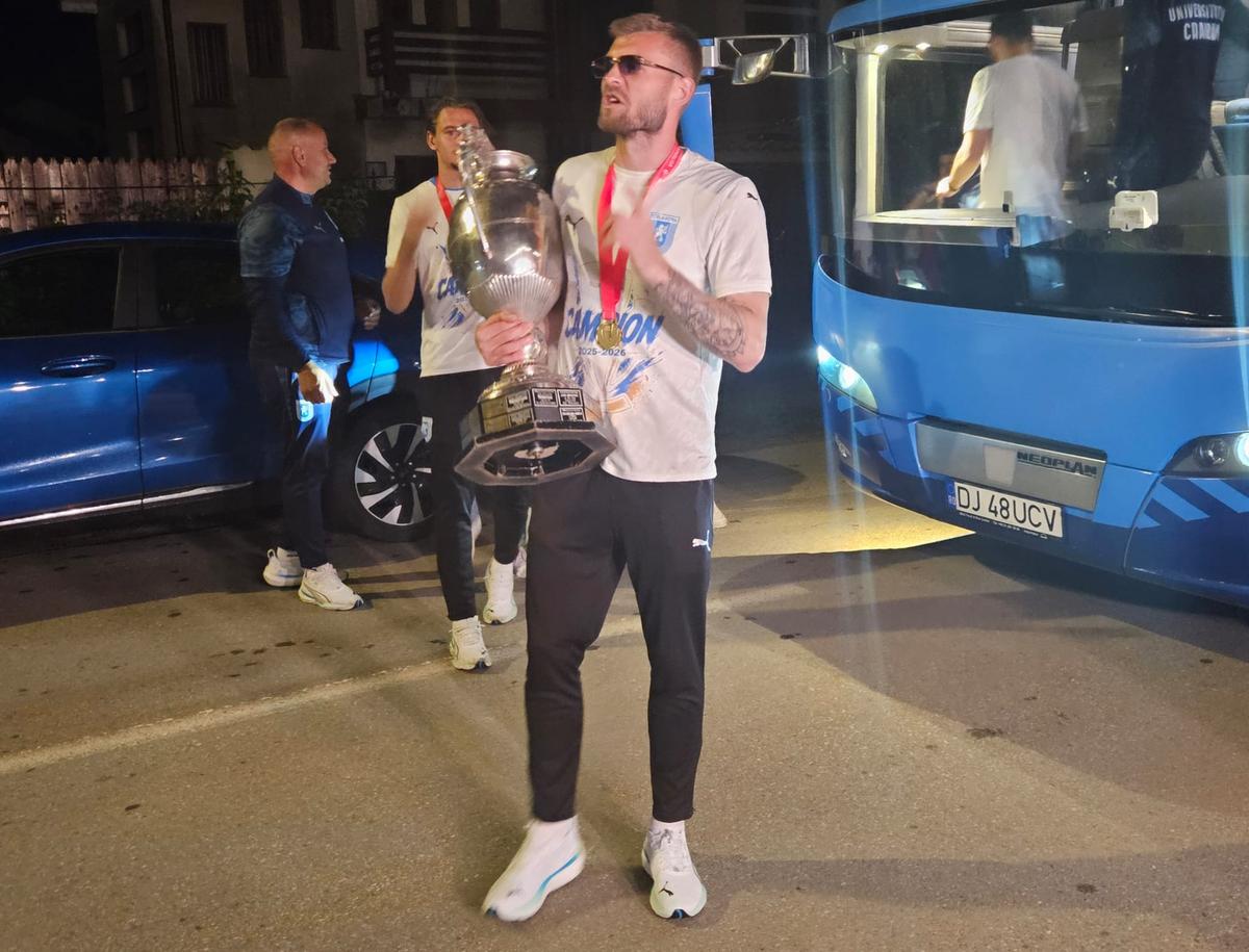 Campionii de la Craiova au imitat trendul cu ochelarii de soare