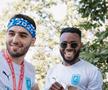 Campionii de la Craiova au imitat trendul cu ochelarii de soare / foto: Superliga Facebook