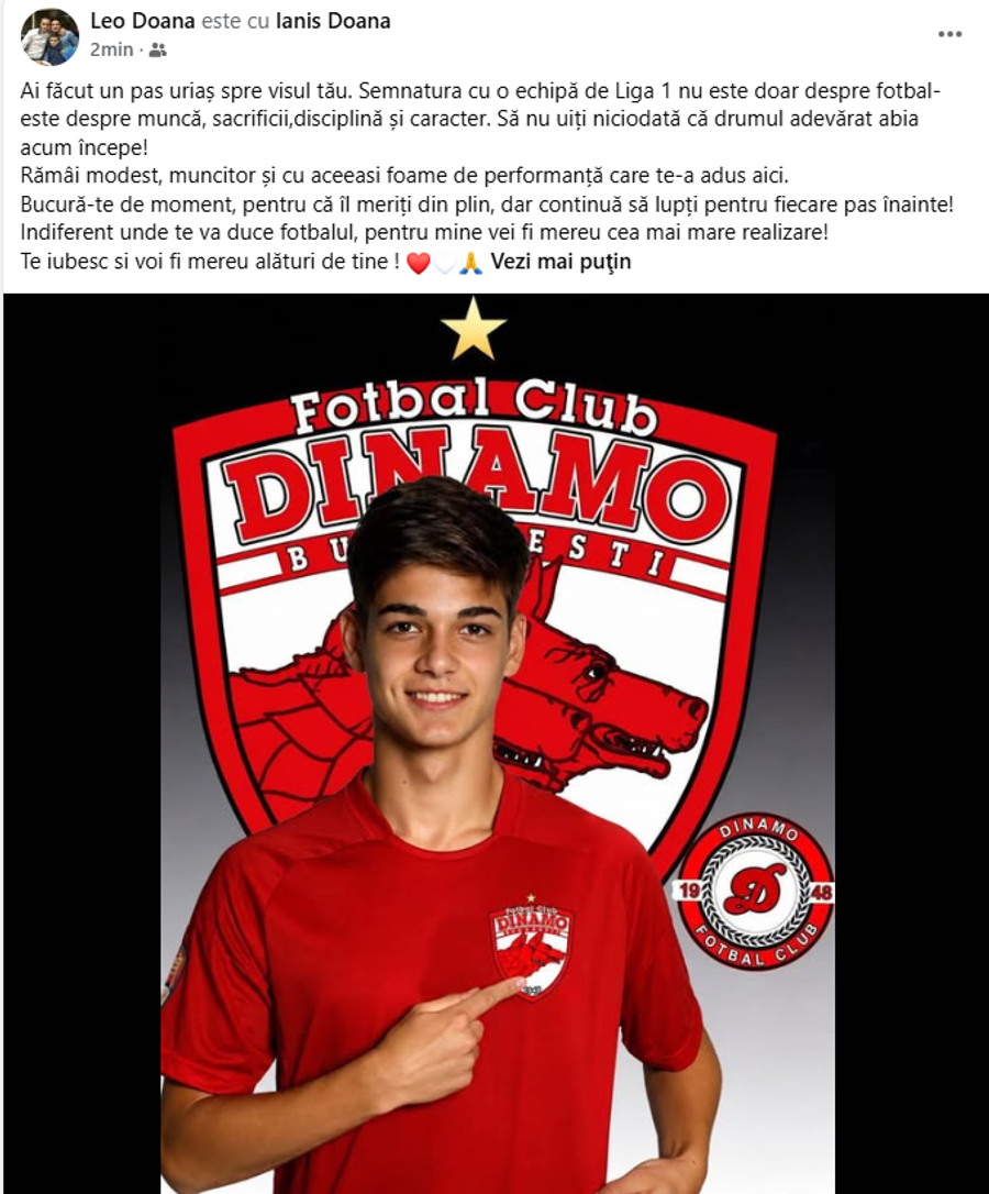 E gata: primul transfer al verii la Dinamo este chiar de la marea rivală Steaua » Cine a anunțat mutarea înaintea clubului: „Abia acum începe!”