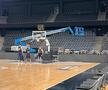 Configurația BTarena, modificată înaintea meciului U-BT Cluj-Napoca - SCM U Craiova/Foto: David Istrate (GSP.ro)