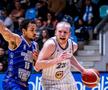Trey Woodbury, jucătorul lui U-BT Cluj-Napoca, în acțiune la Craiova/Foto: Facebook (U-BT Cluj-Napoca)